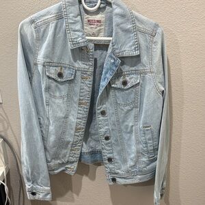 Mossimo Supply Co. Women's Denim Jacket in Light Blue